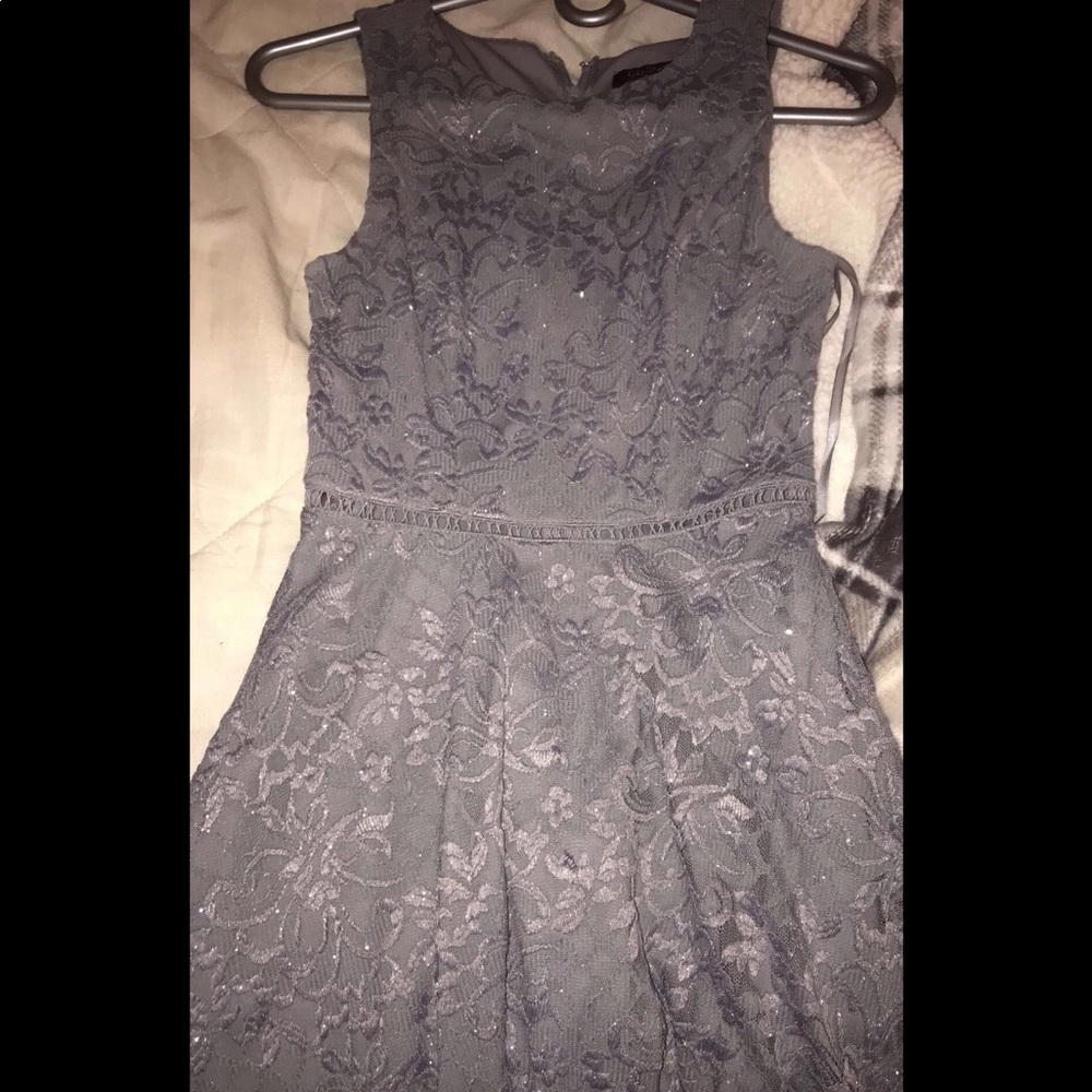Gray Dress